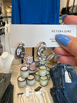 Chloe - Hoops - Silver