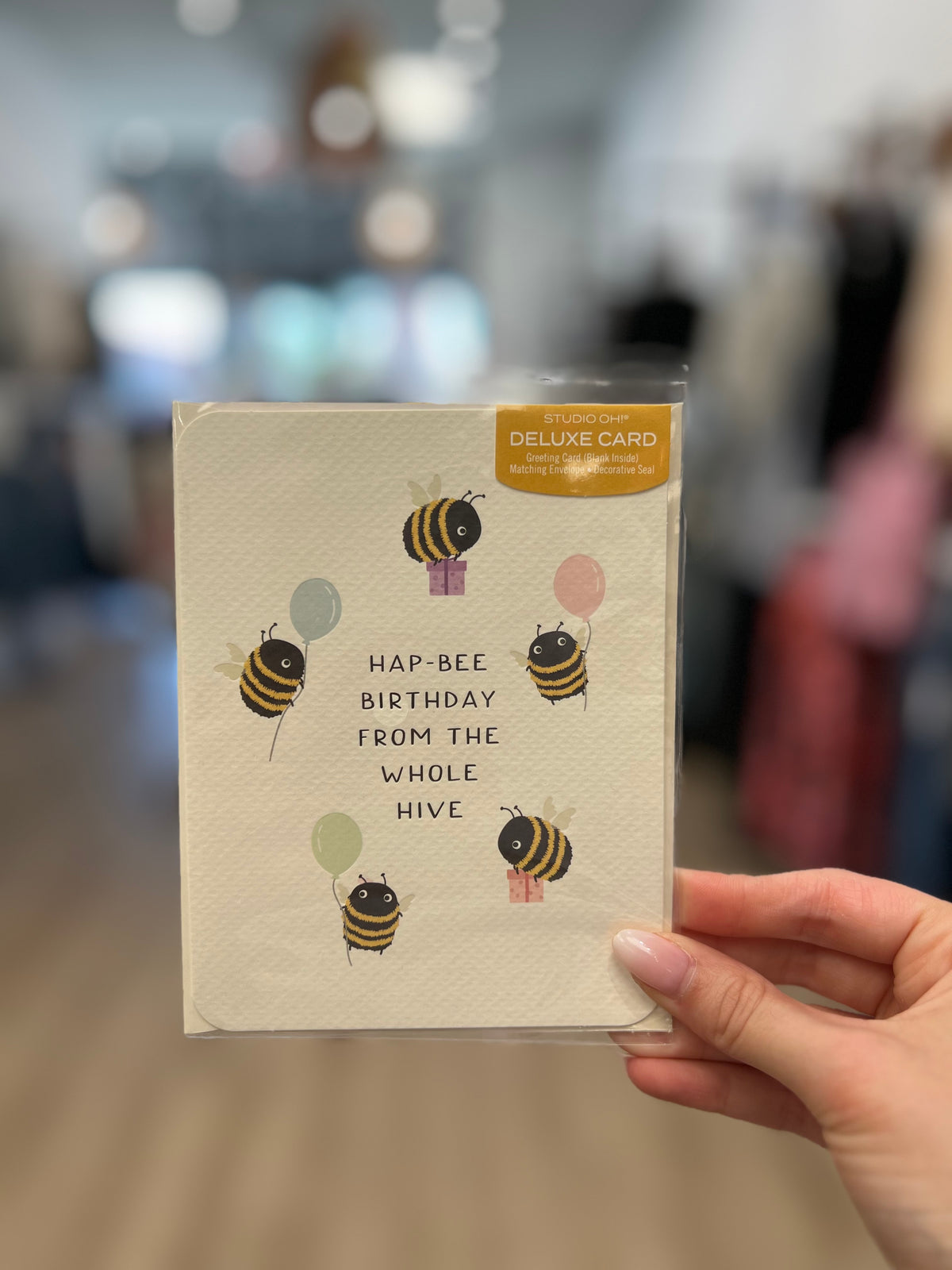 Hap-Bee Birthday Hive - Card