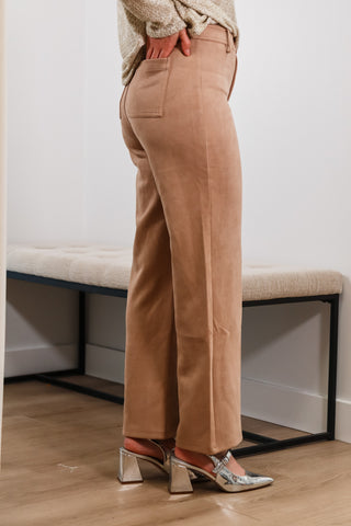suede pants, beige suede pants, faux suede pants, beige faux suede pants, fall pants, beige pants