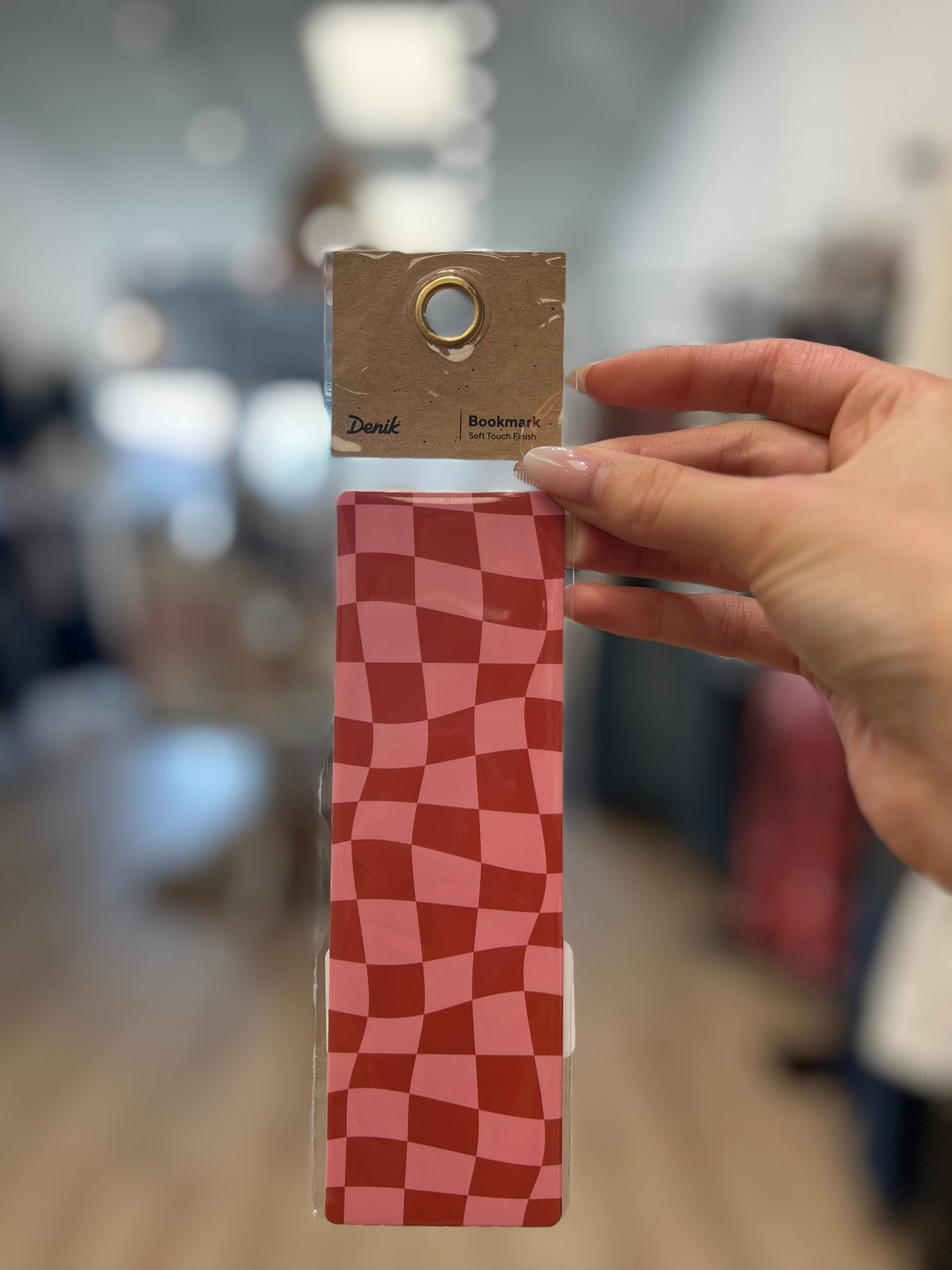 Wonky Checkers - Bookmark