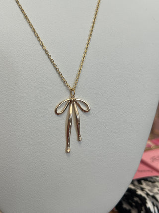 Bad To The Bow - Necklace