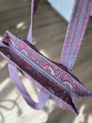 Got It In The Bag - Tote - Pink Floral