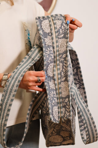 Tote bag, travel bag, floral bag