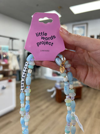 Good Energy - Little Words Project Lanyard