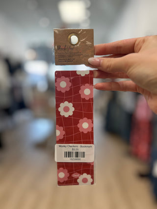 Wonky Checkers - Bookmark