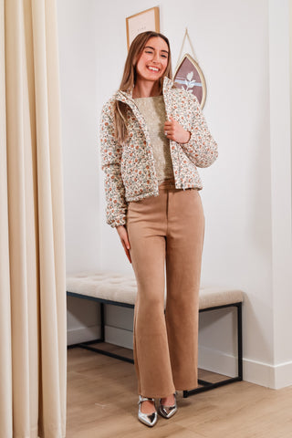 coat, fall coat, floral coat, jacket, fall jacket, floral jacket, cord jacket, cord coat