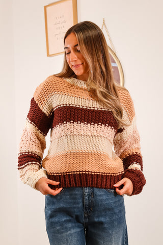 Fall Chunky Sweater, Butter Pecan Chunky sweater, Long fall sweater, Cute trendy fall sweater