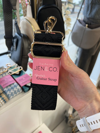 Black on Black - Purse Strap