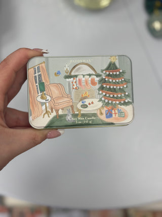 Permsimmon & Chestnut - Paddywax Tin Candle