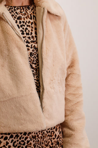 Light pink fur coat, mid length fur coat, fur coat pink, fall fur coat