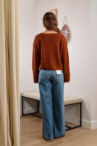 blouse, long sleeve tops, floral tops, V-neck tops