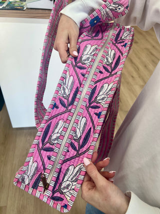 Tote bag, travel bag, floral bag