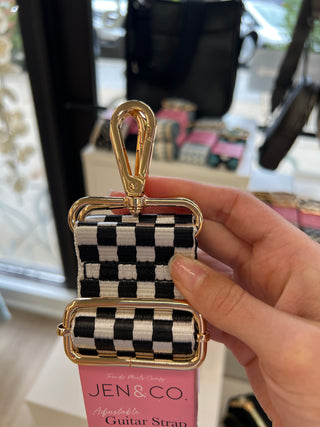BW Checkered - Purse Strap
