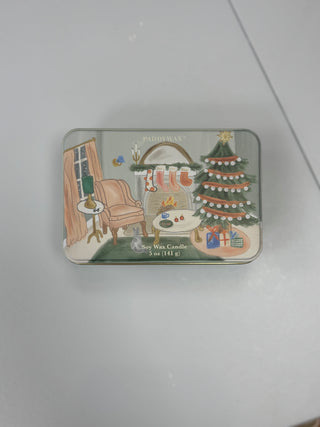 Permsimmon & Chestnut - Paddywax Tin Candle