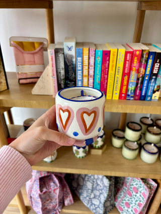 A Dopo "Hearts" Candle - Rosewood Vanilla