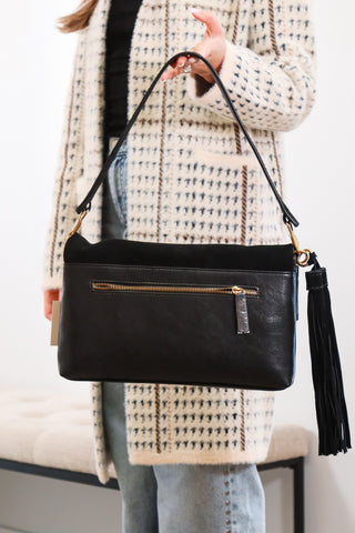 purse, clutch bags, black purse, black clutch bag, black and gold purse, dolce vita purse, black dolce vita purse, dolce vita clutch, black dolce vita clutch