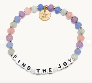 Find The Joy - Little Words Project Bracelet
