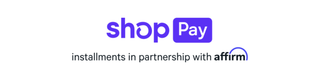 checkout with shop pay installments in partnership with affirm