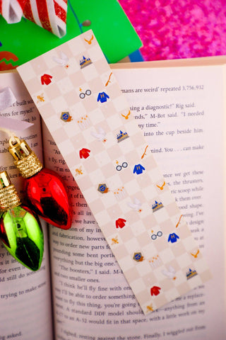 Happy Christmas Harry Bookmark: Squared Corners