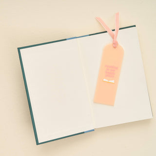 Acrylic Bookmark-Reading is My Happy Place