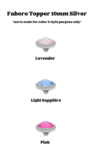Fabero Ring Topper - Silver - QUDO