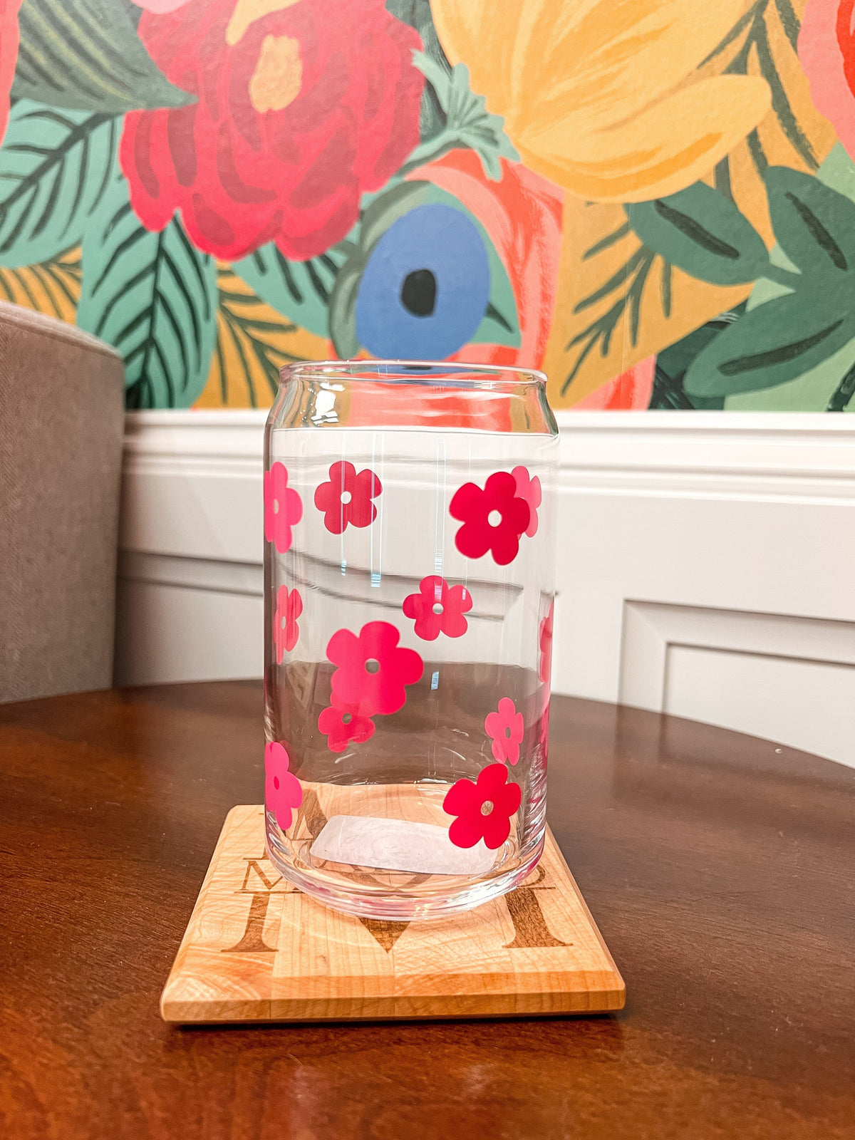 Pink Flowers - Cup