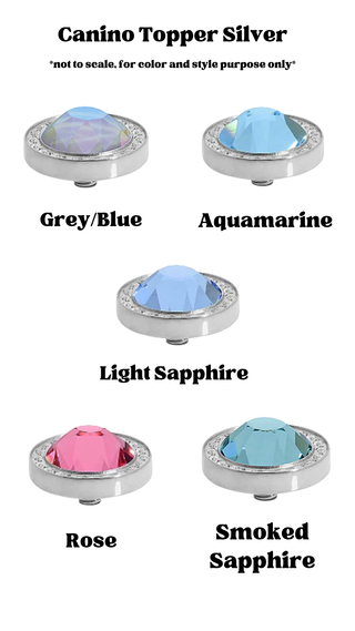 Canino Silver Ring Topper - Deluxe QUDO