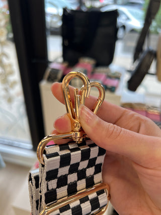BW Checkered - Purse Strap
