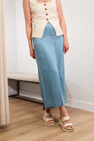 To Do List - Front Slit Skirt