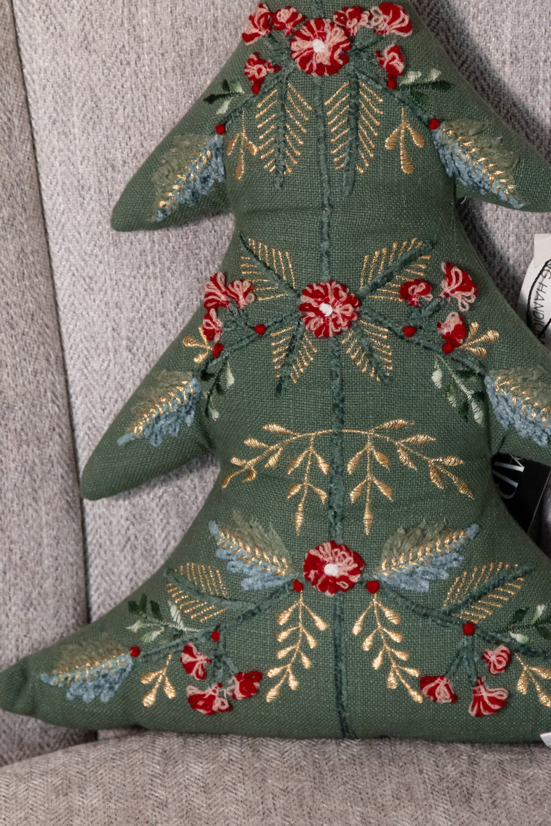Christmas tree pillow,pillow, throw pillow 