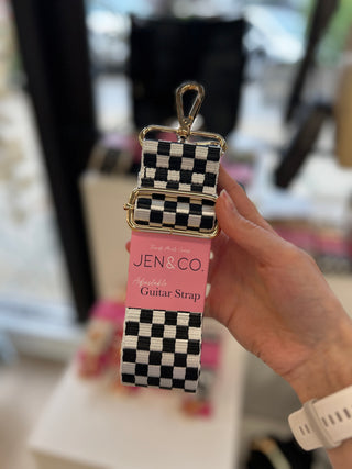 BW Checkered - Purse Strap