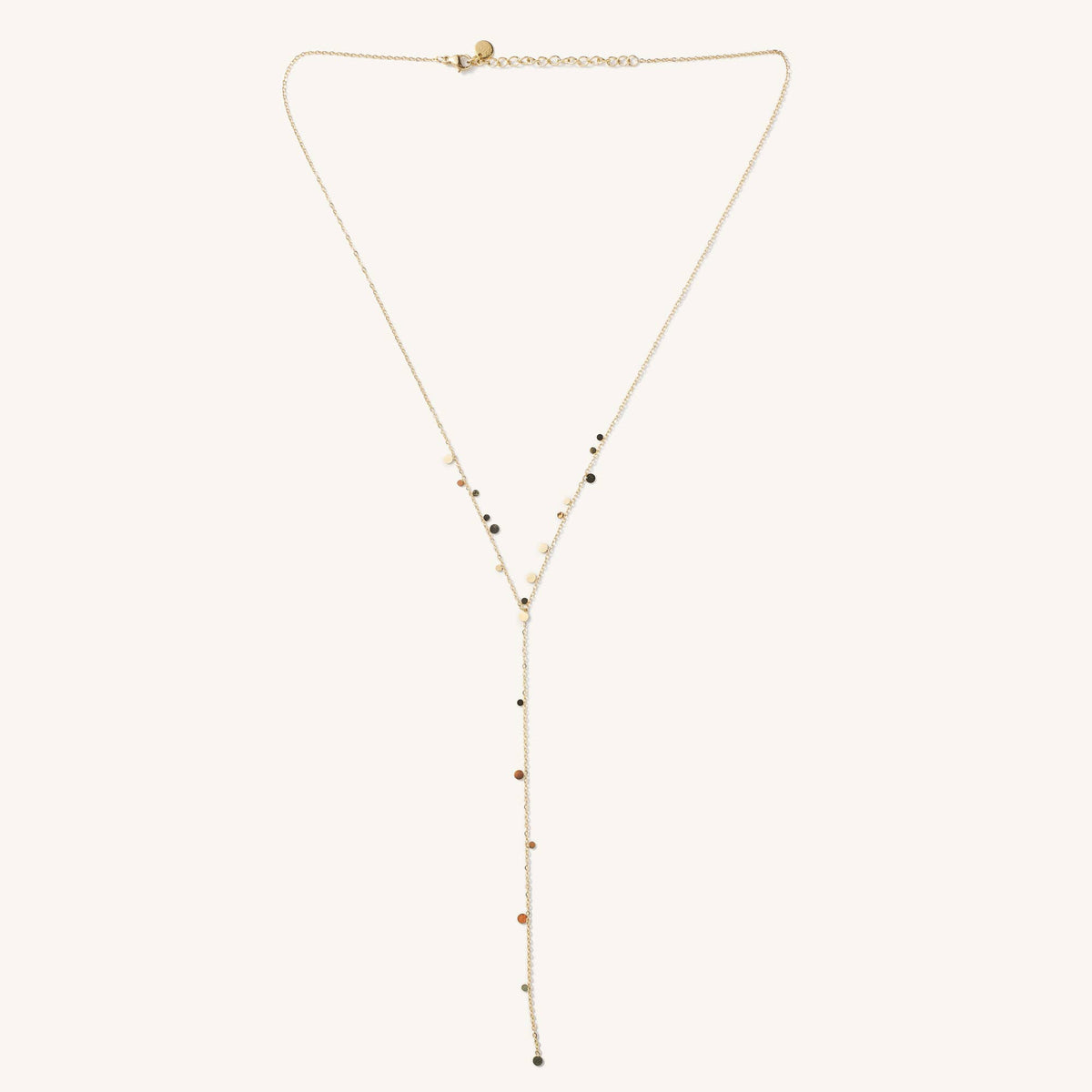 Confetti Chain Lariat