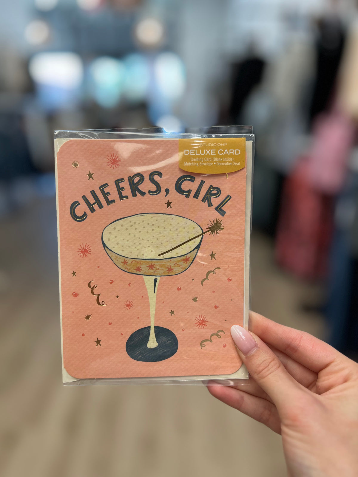 Cheers Girl - Card