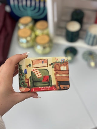 Pomegranate Spruce - Paddywax Tin Candle