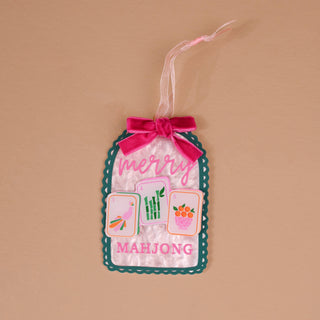 Acrylic Ornament-Merry Mahjong