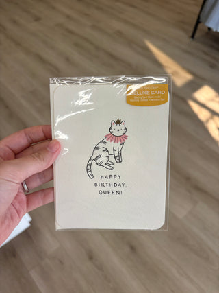 Happy Birthday Queen - Card