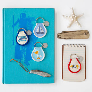 Patch Keychain - Sailboat