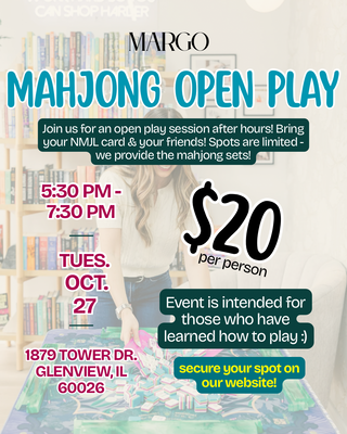 Mahjong Open Play October 27