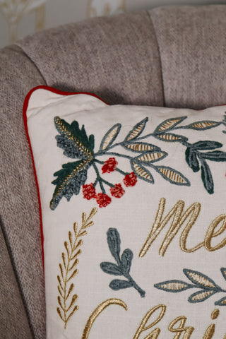 Christmas Pillow,  throw pillow, Holiday gift, tree pillow, merry Christmas pillow