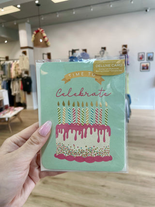 Time To Celebrate - Card