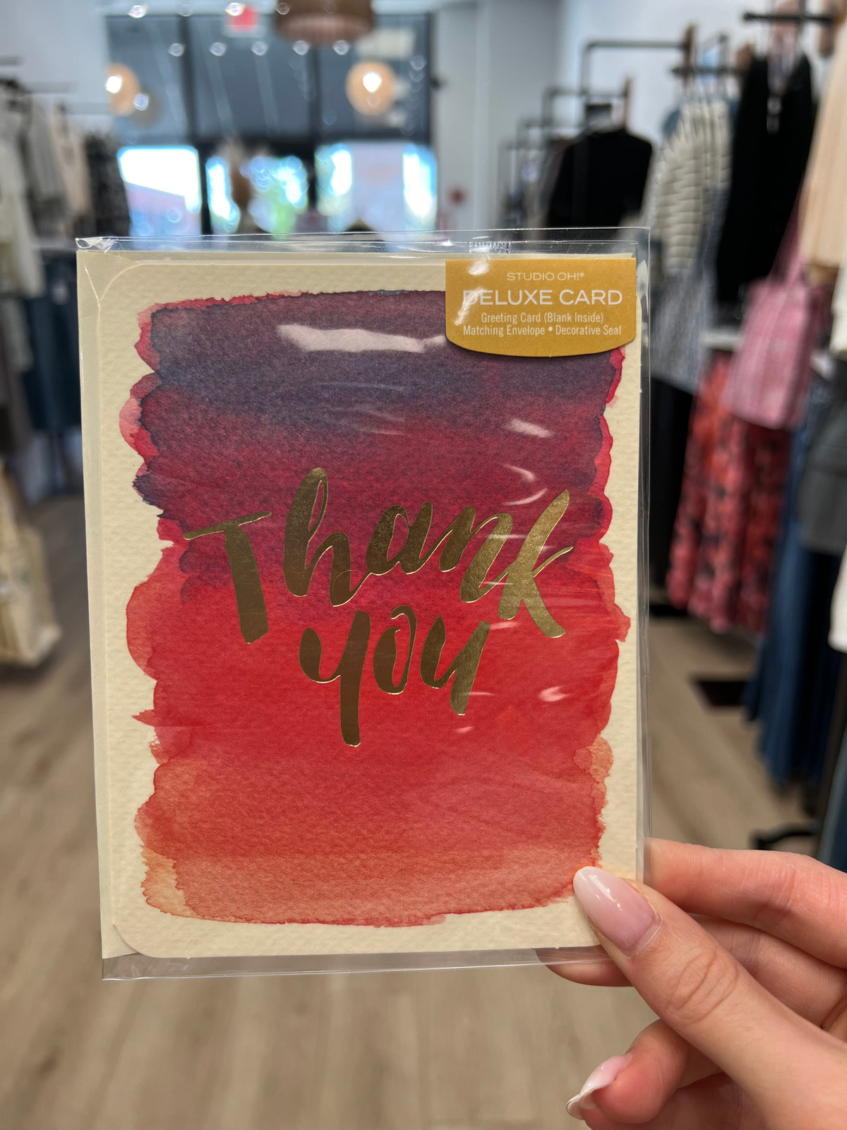 Thank You- Card