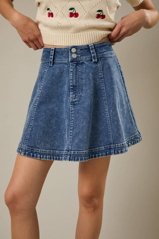 Zena Denim Skirt