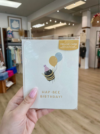 Hap-Bee Birthday - Card