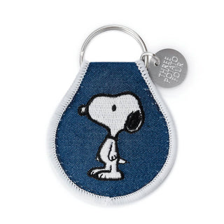 3P4 x Peanuts® - Snoopy Classic Patch Keychain