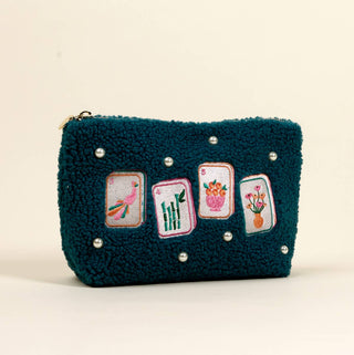 Teddy Pouch–It's Mahj Time