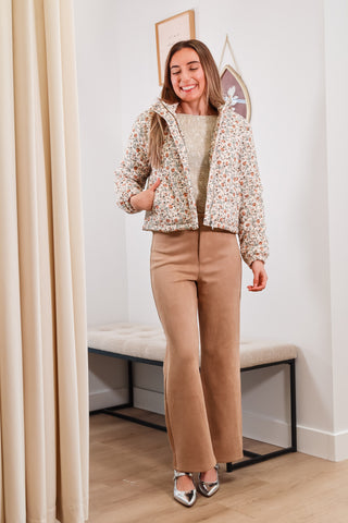 coat, fall coat, floral coat, jacket, fall jacket, floral jacket, cord jacket, cord coat