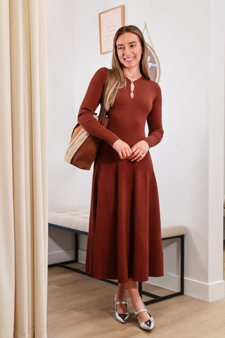knit dress, knit midi dress, midi dress, fall dress, burgundy midi dress, burgundy knit dress, burgundy knit midi dress, dress with small cutouts