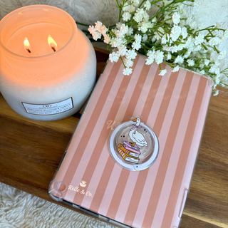 Book goose kindle grip | kobo grip | gift for reader | book: Regular Grip