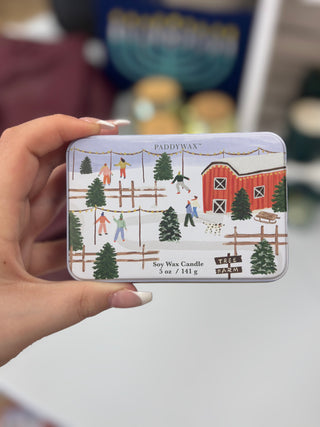 Tabac & Pine - Paddywax Tin Candle