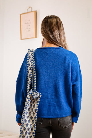 Sweater Weather - Cardigan - Blue